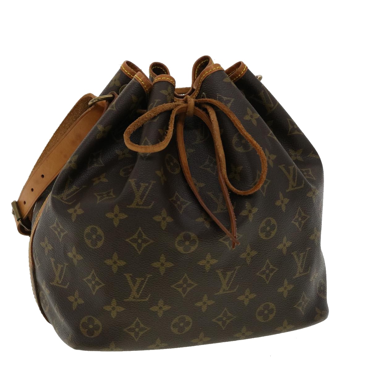 Louis Vuitton Monogram Petit Noe Shoulder Bag M42226 Lv Auth Jk2858